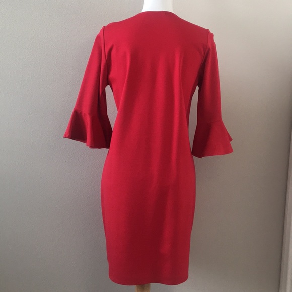 🌺HOST PICK🌺 Red Knit Maternity Dress- ONE LEFT - Picture 8 of 8